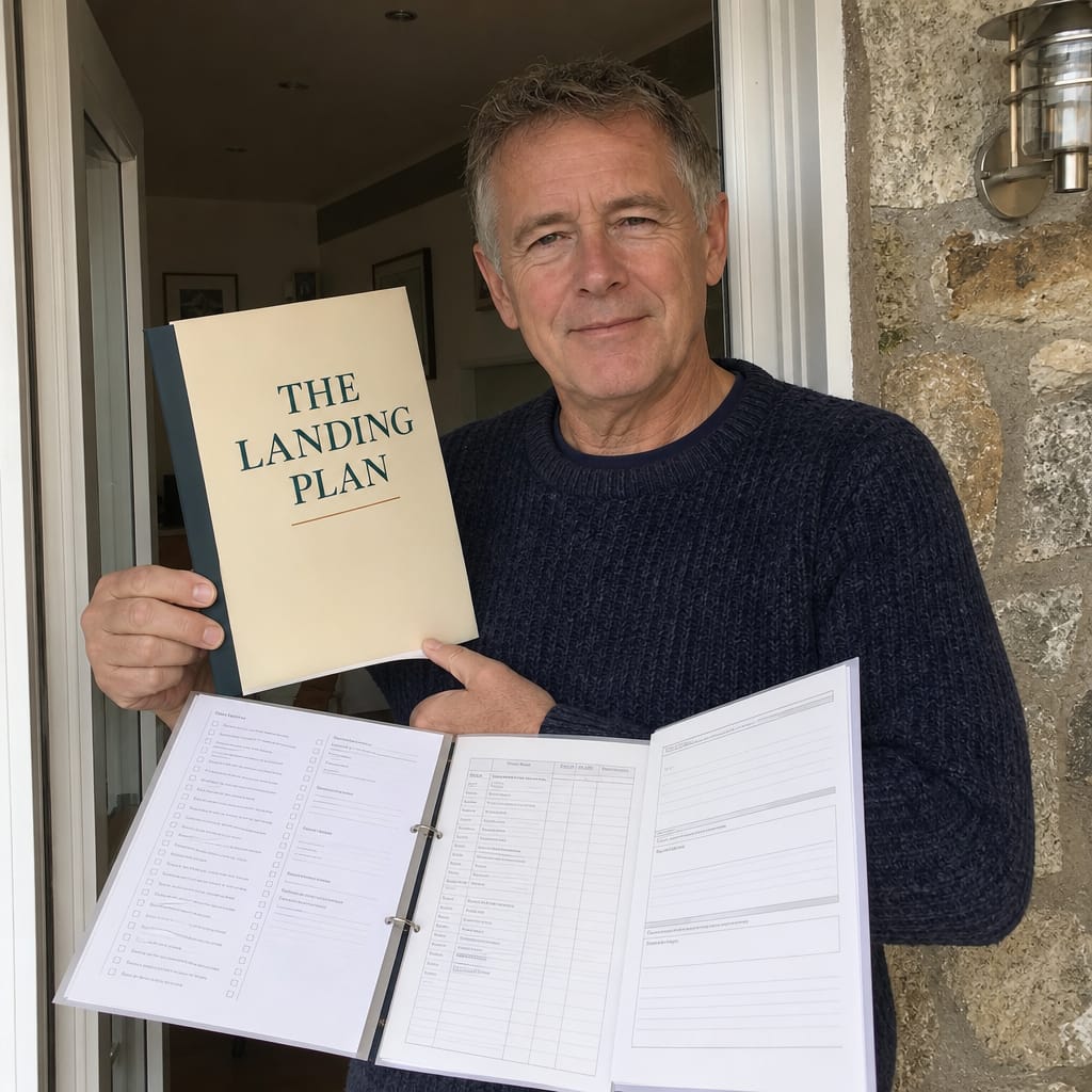 Someone who wants the whole file ready before the letter arrives